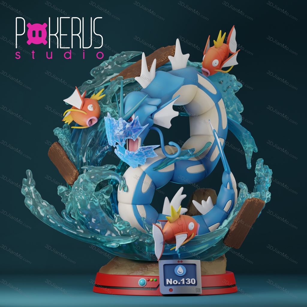 Pokerus Studio 精灵宝可梦 暴鲤龙