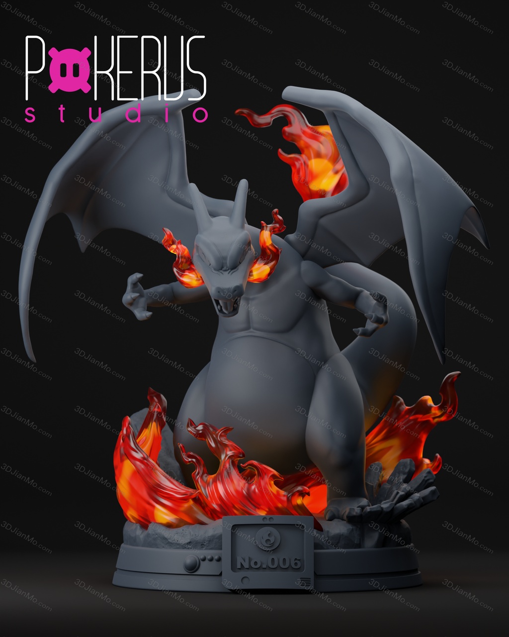 Pokerus Studio 精灵宝可梦 喷火龙