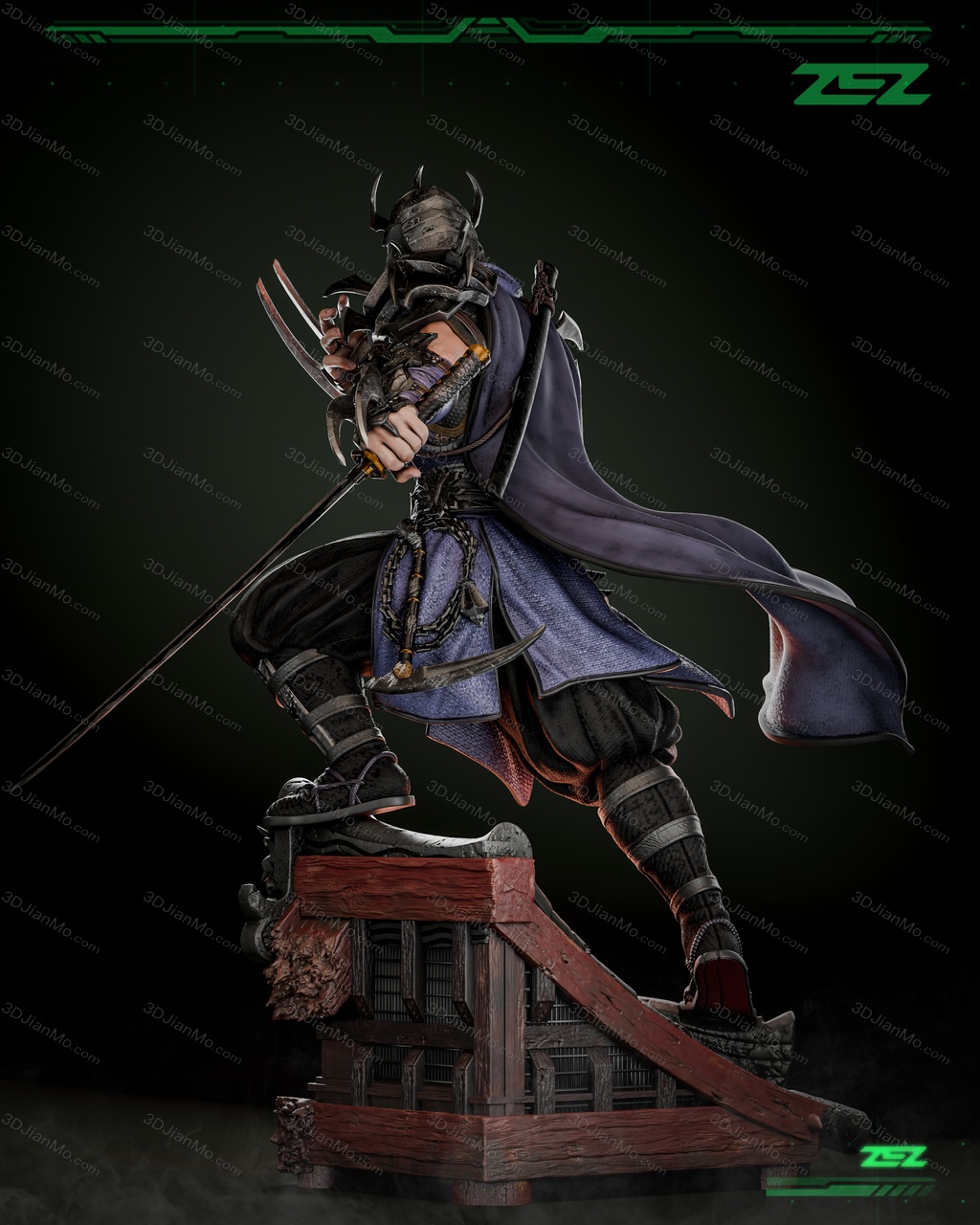 ZEZ STUDIOS 忍者神龟 施莱德