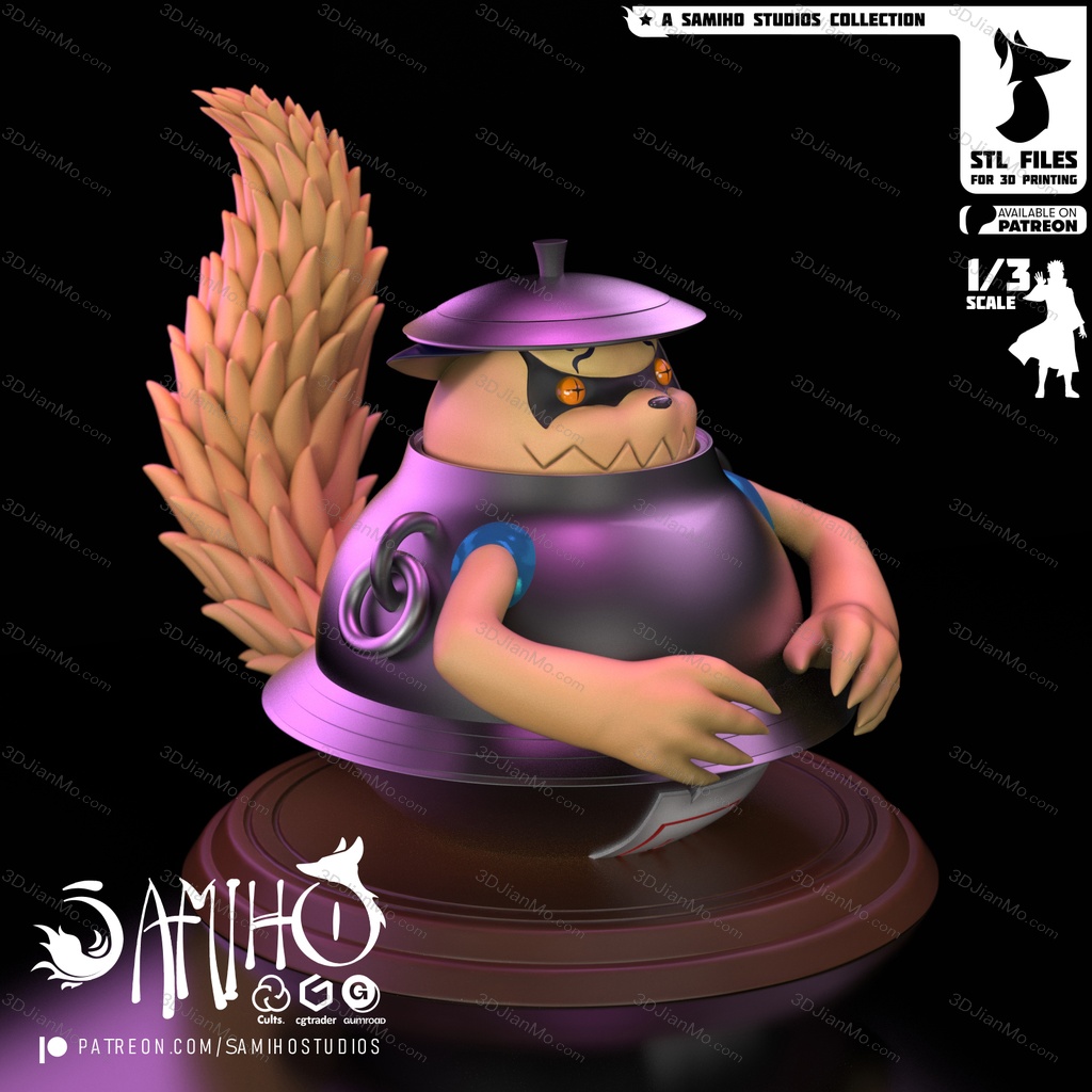 Samiho 分福茶釜 守鹤