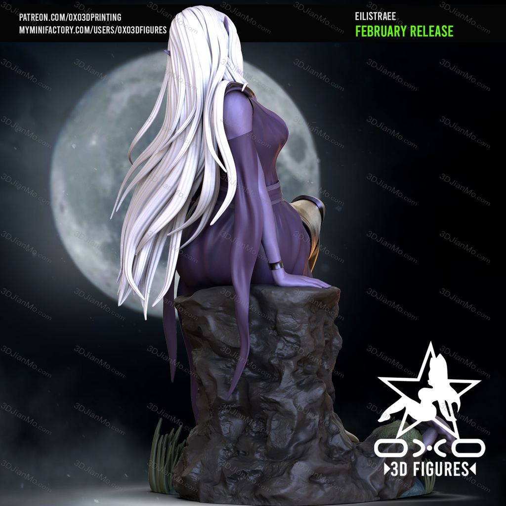 OXO3D 蛛后之战 伊莉丝翠