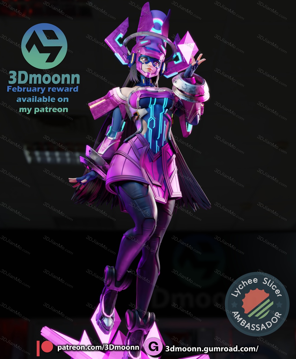 3Dmoonn 漫威 吞妹 迦娜塔