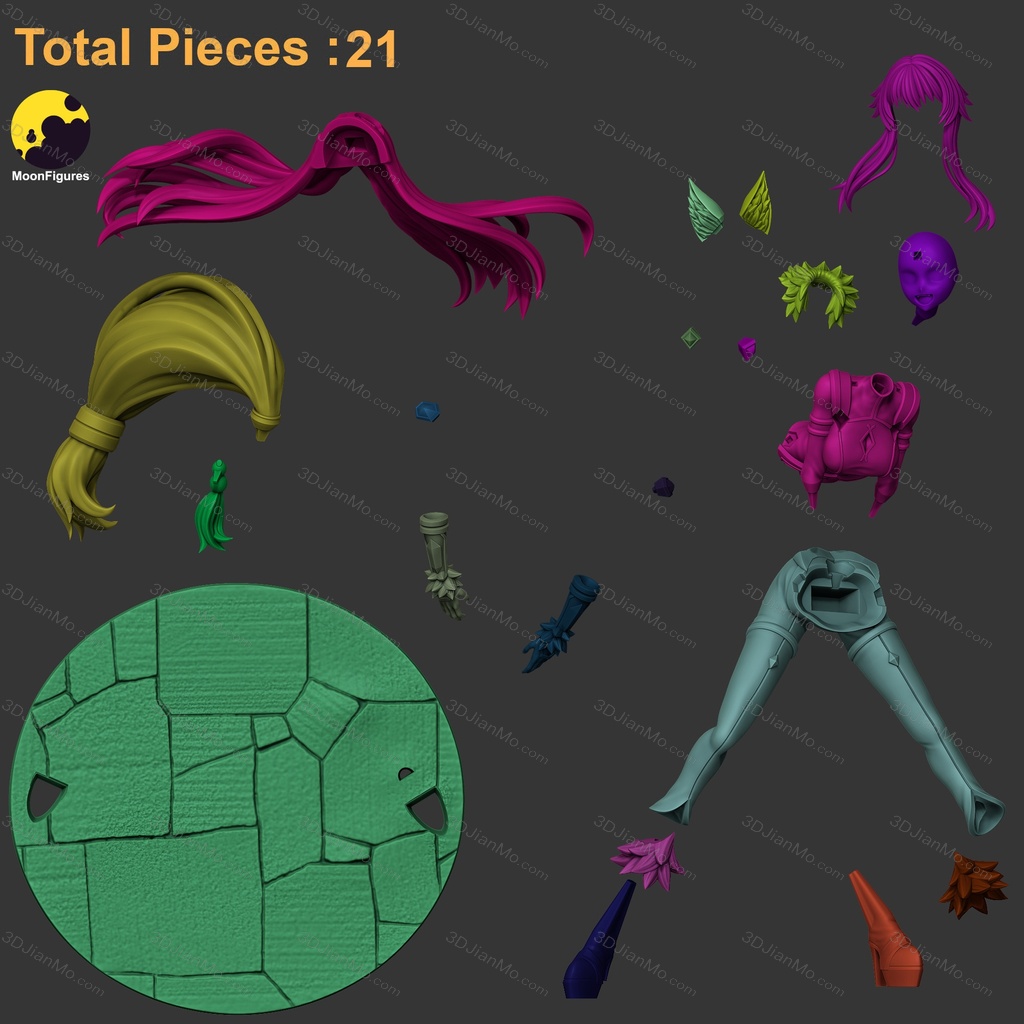 Moon Figures 想要成为影之实力 德尔塔