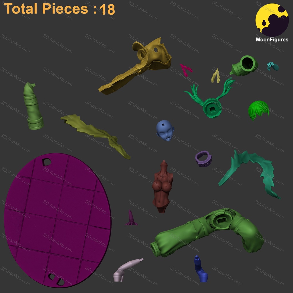 Moon Figures 炎炎之消防队 环古达