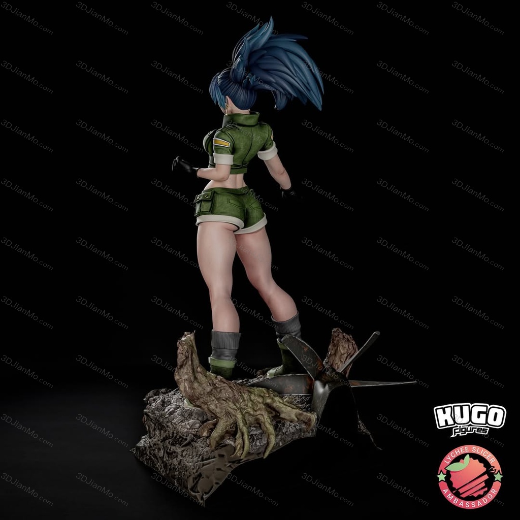 KuGo figures 拳皇 莉安娜·哈迪兰