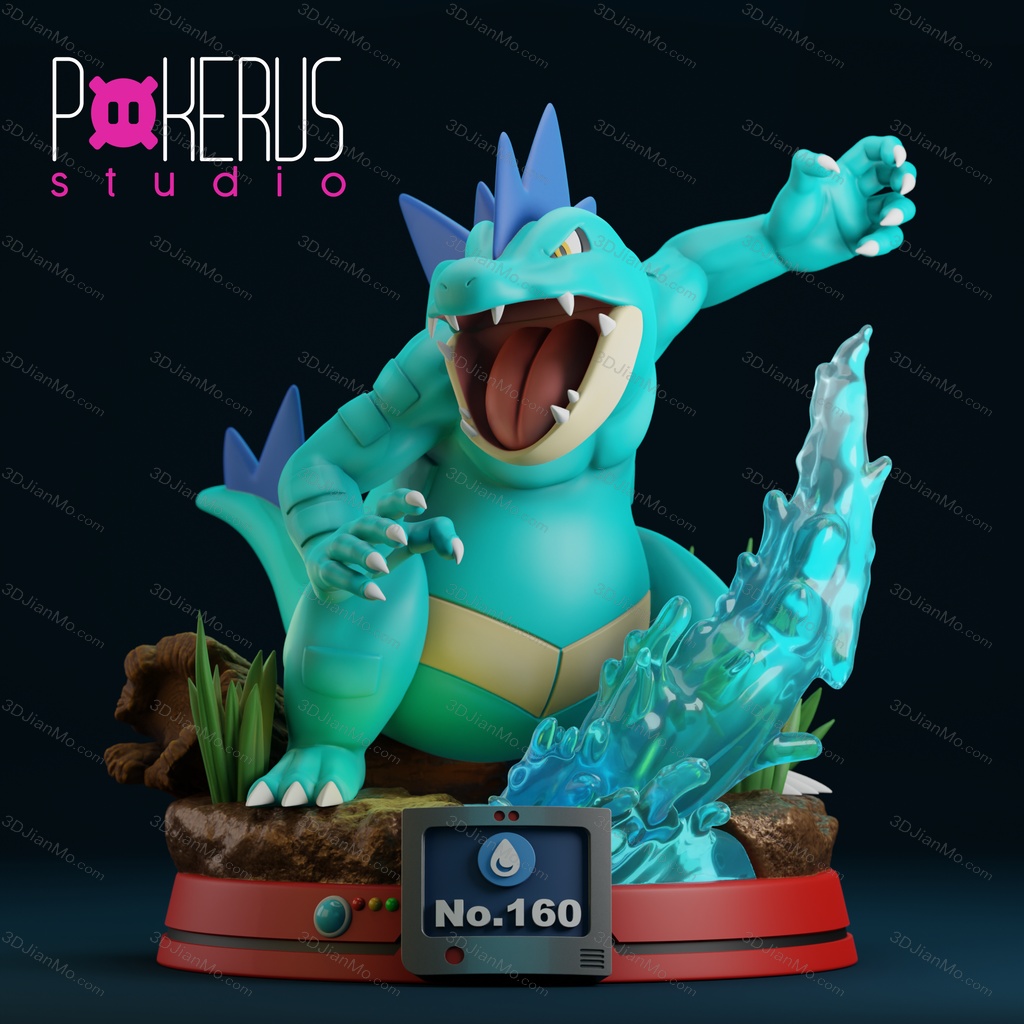 Pokerus Studio 精灵宝可梦 大力鳄