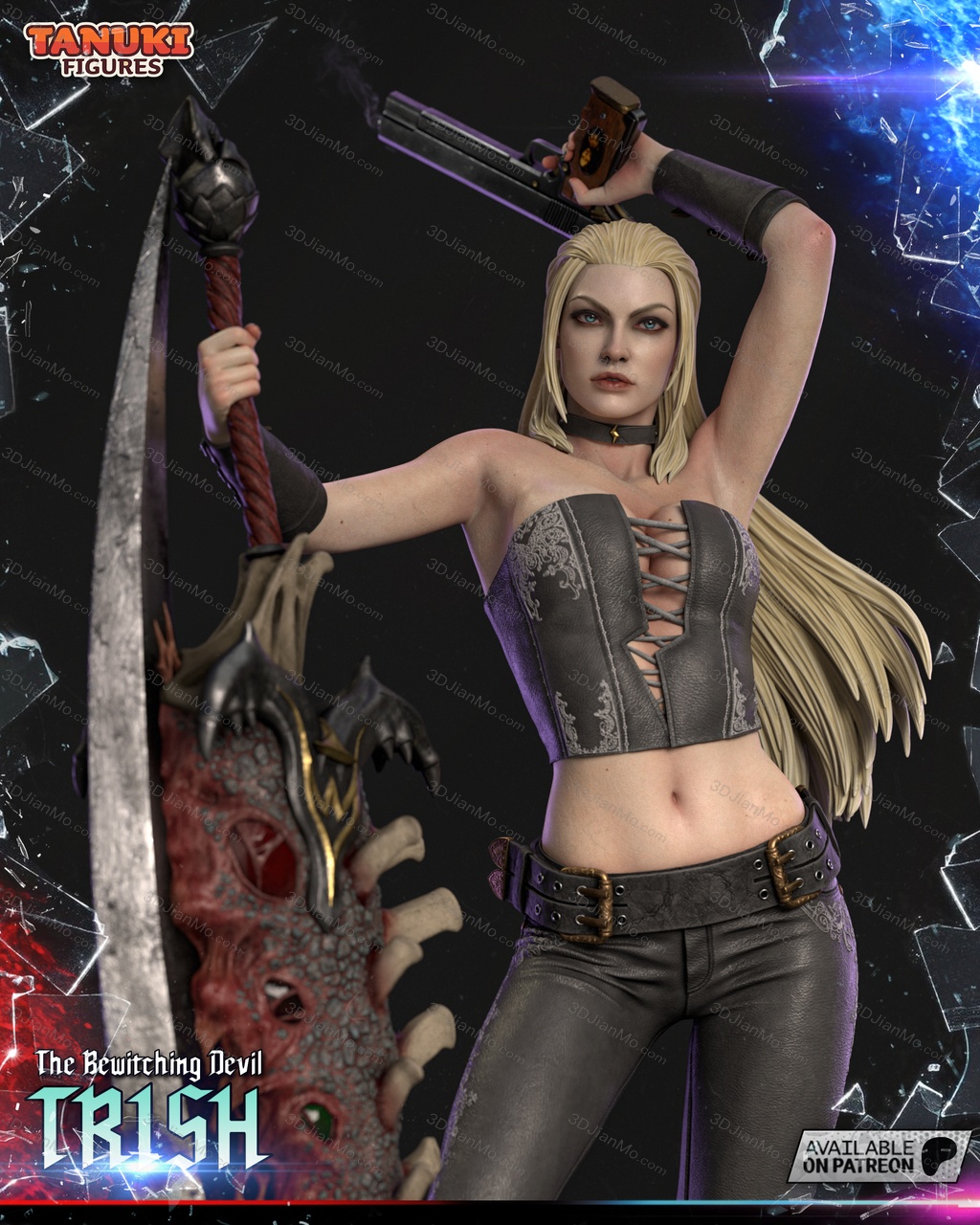 Tanuki Figures 鬼泣 翠西