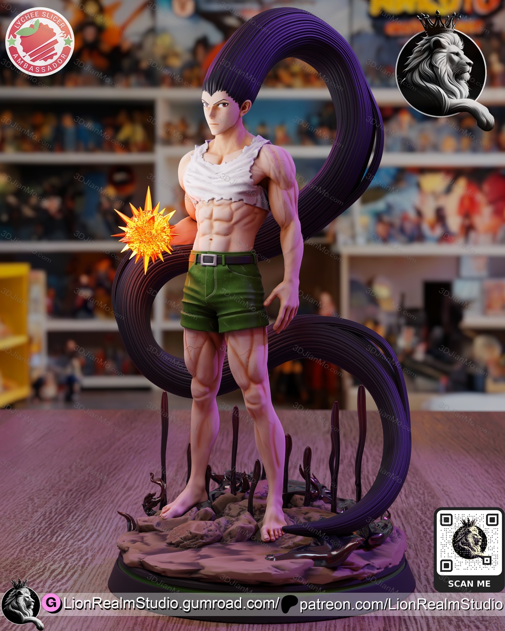 LionRealm 全职猎人 杰·富力士小杰