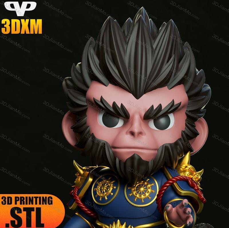 Chibi STL 黑神话悟空