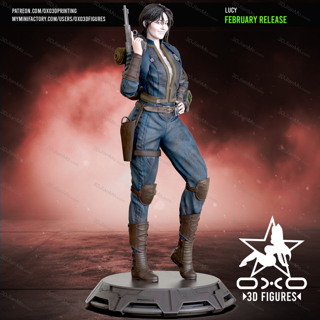 OXO3D 辐射 露西·麦克莱恩