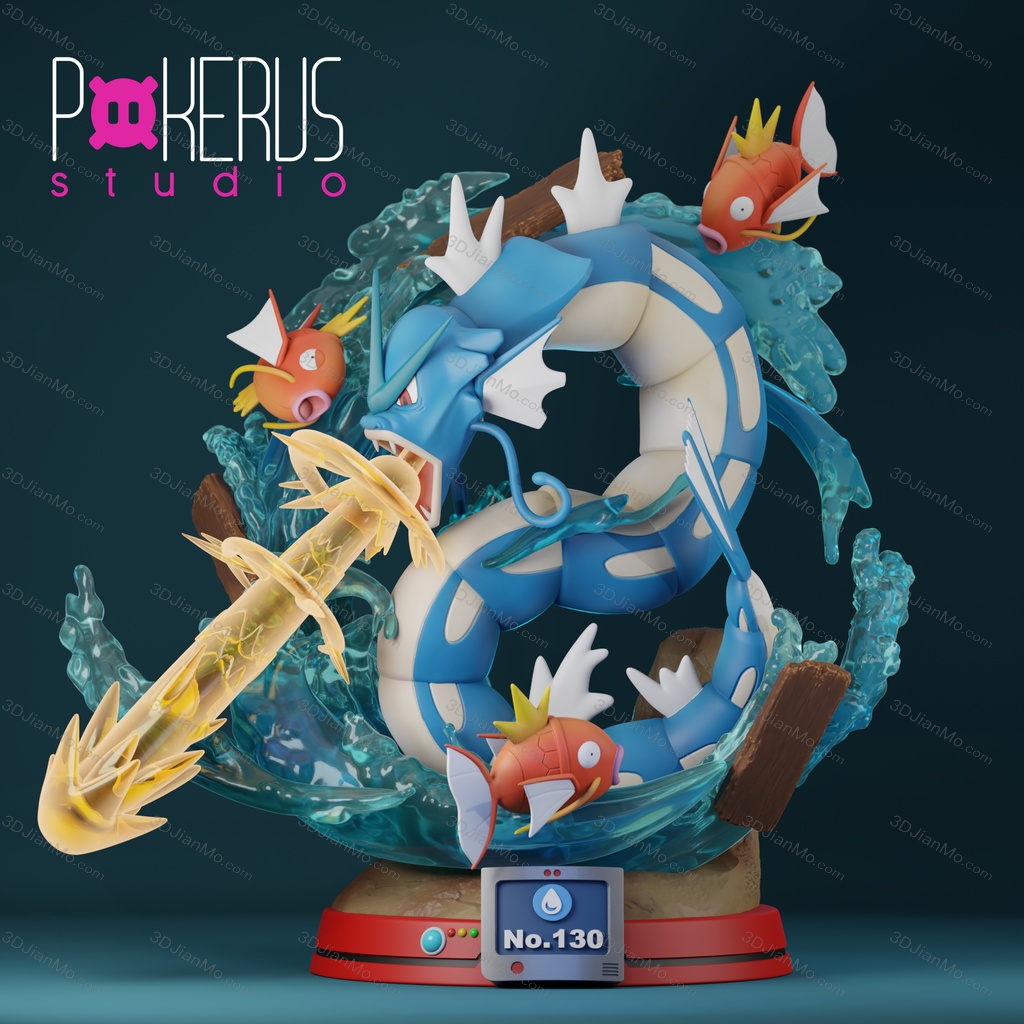 Pokerus Studio 精灵宝可梦 暴鲤龙