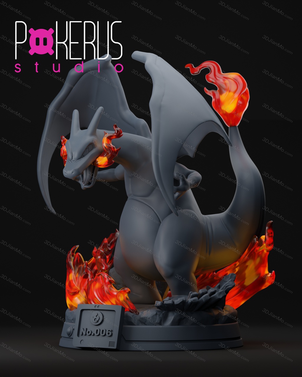 Pokerus Studio 精灵宝可梦 喷火龙