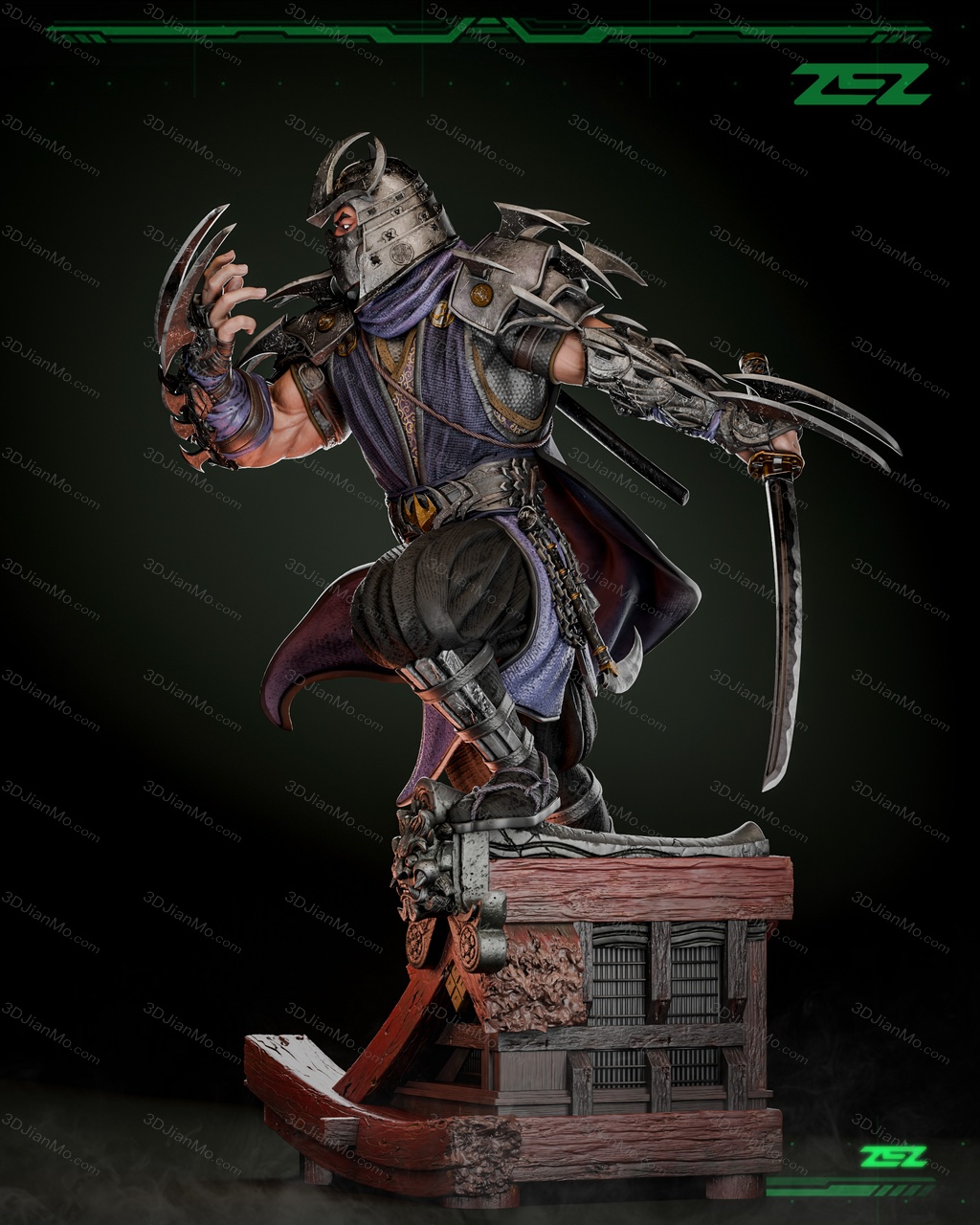 ZEZ STUDIOS 忍者神龟 施莱德