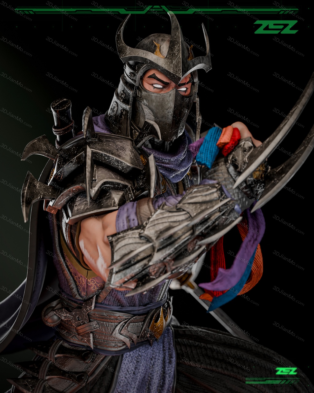 ZEZ STUDIOS 忍者神龟 施莱德