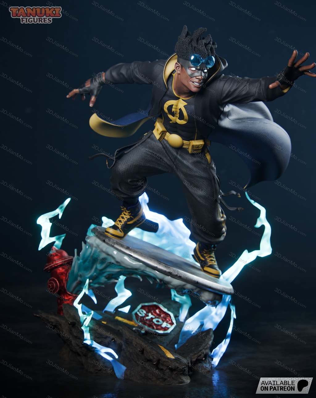 Tanuki Figures DC漫画 静电侠