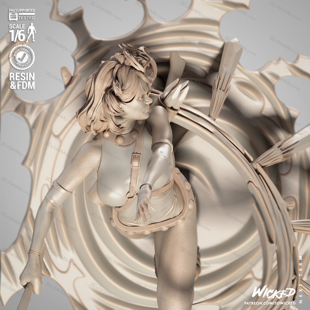 3DWicked 漫威 闪烁