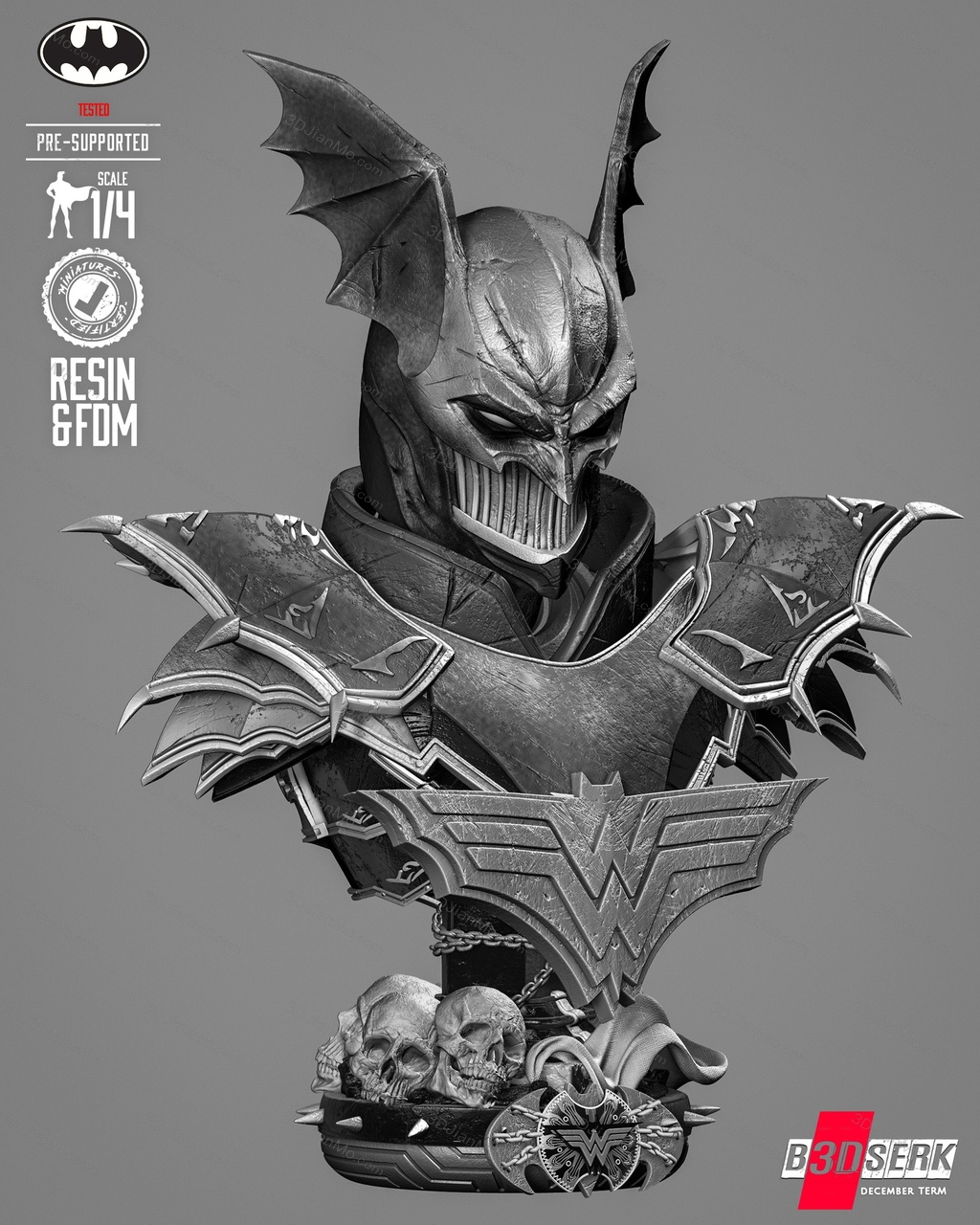 B3DSERK DC漫画 无悯铁腕