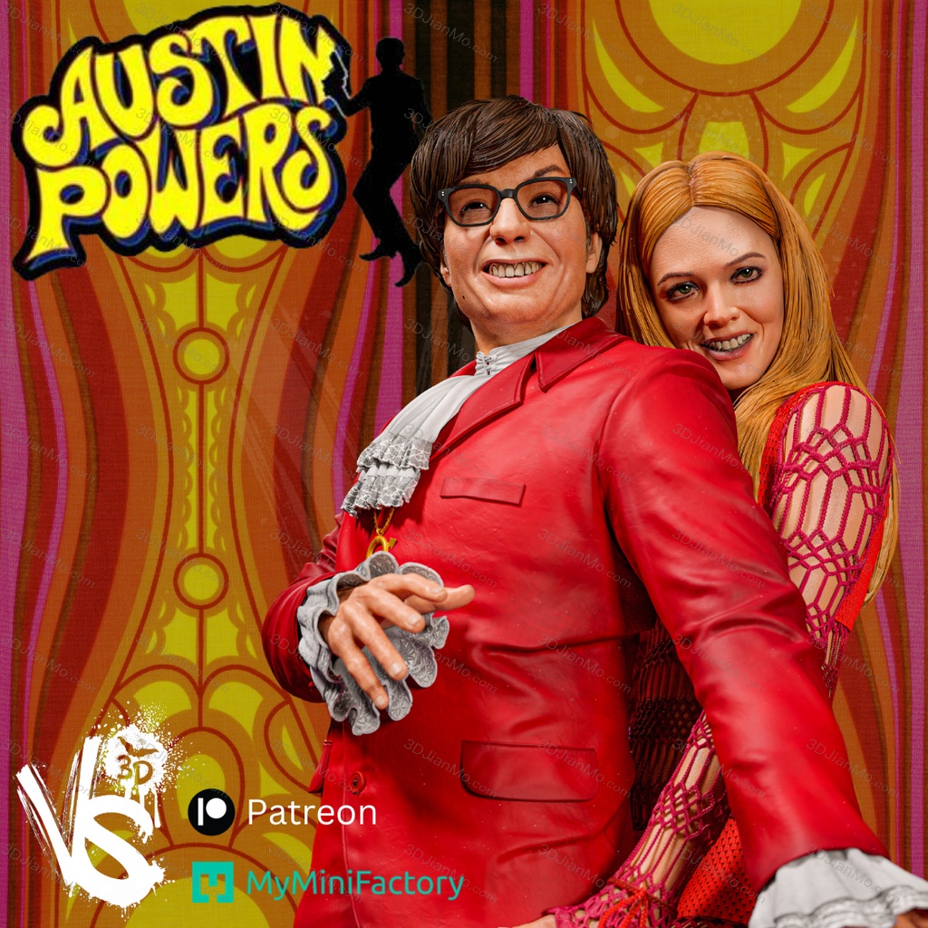 VS3D 王牌大贱谍 奥斯丁·鲍尔斯和费利西蒂·沙格威尔