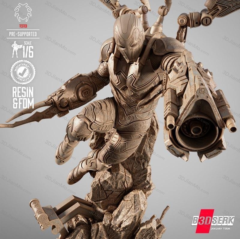 B3DSERK DC漫画 蓝甲虫