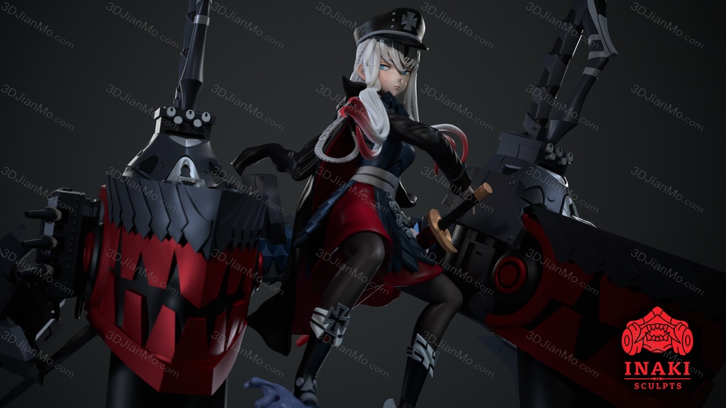 Inaki Sculpts 碧蓝航线 奥丁