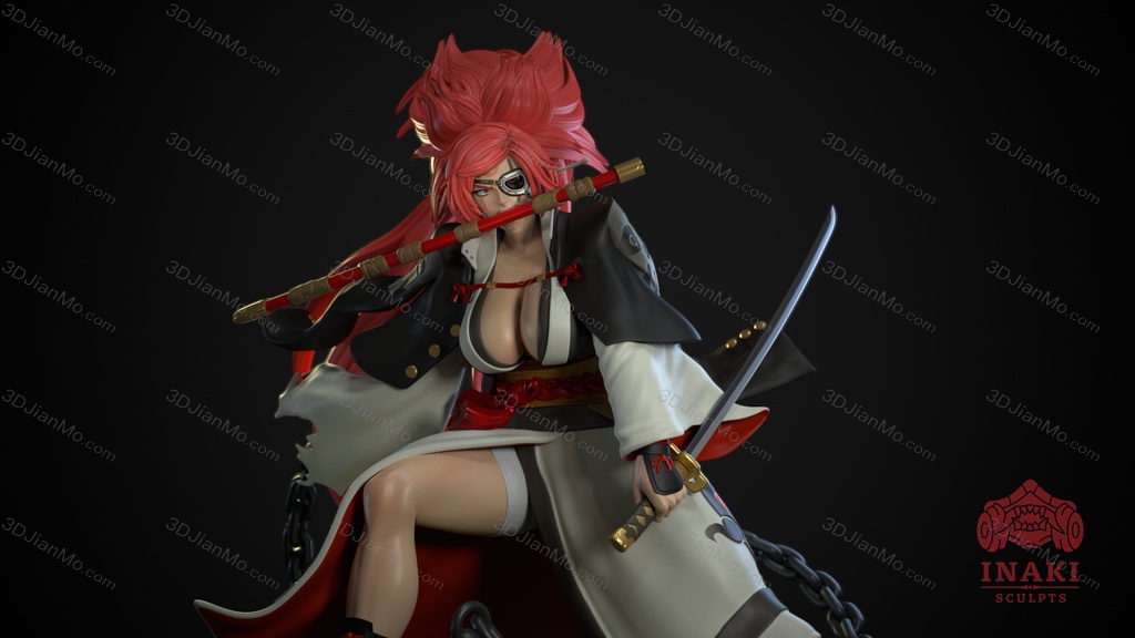 Inaki Sculpts 罪恶装备 梅喧