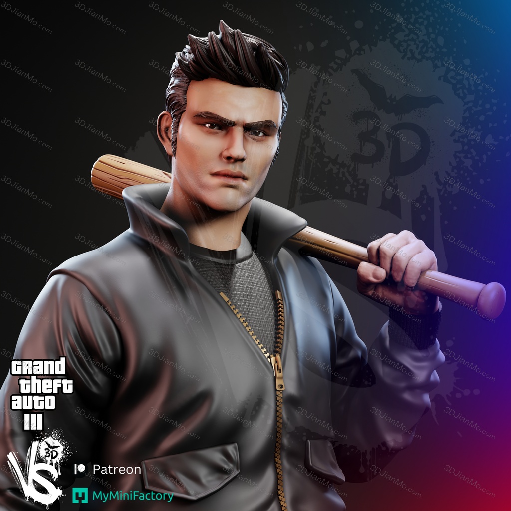 VS3D 侠盗猎车手 克劳德·斯平德