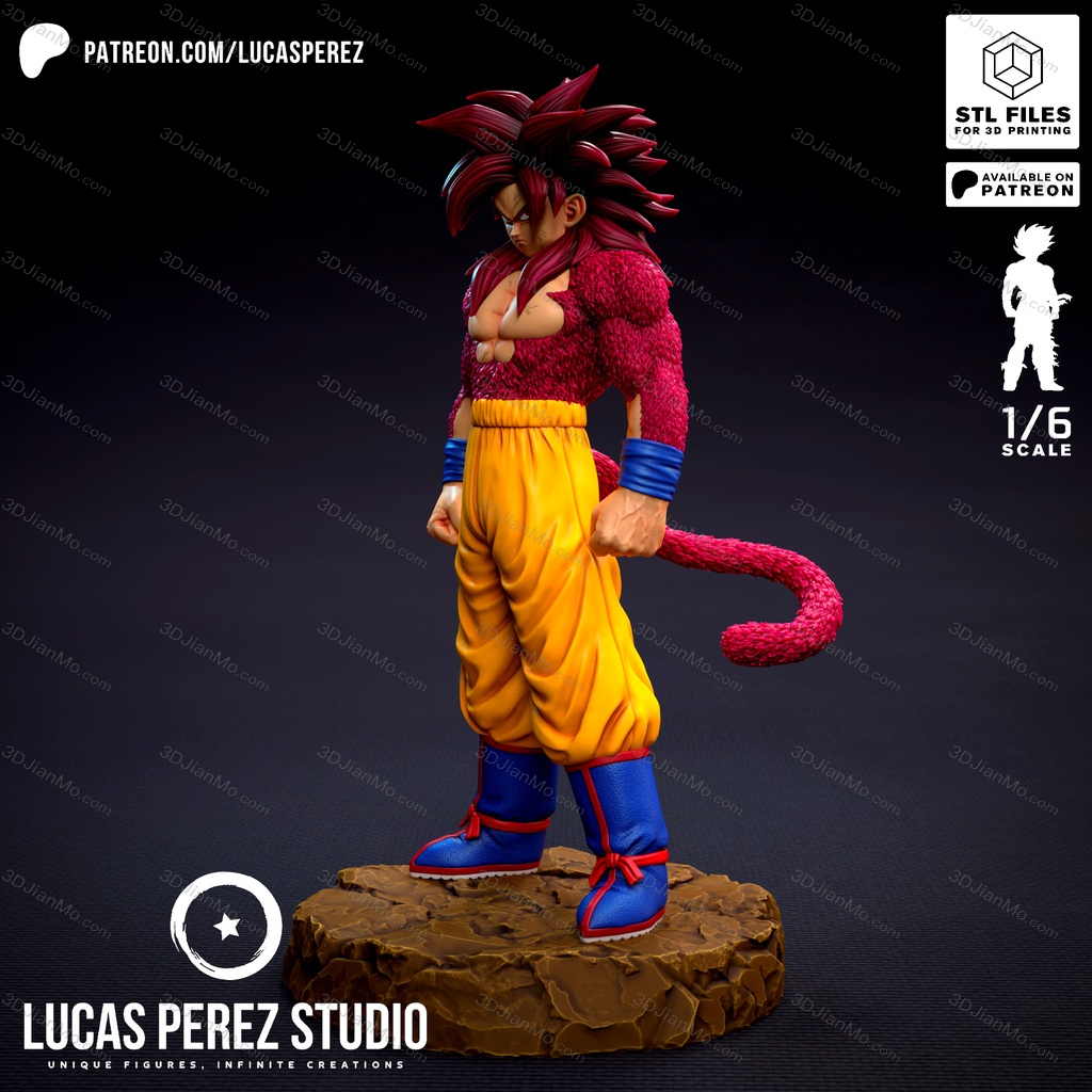 Lucas Perez 龙珠 悟空超级赛亚人第4形态