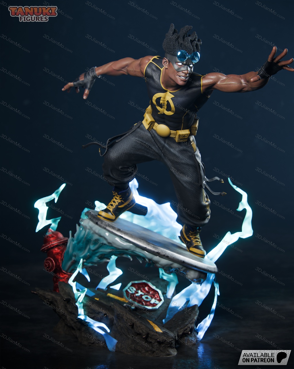 Tanuki Figures DC漫画 静电侠