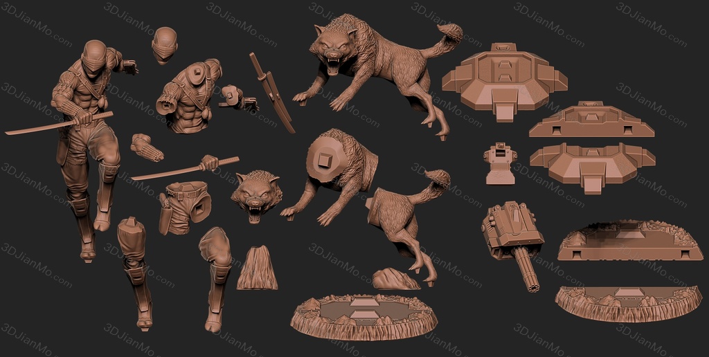 Nacho CG 特种部队 面具人