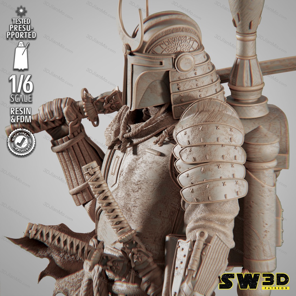 SW3D 星球大战 波巴·费特