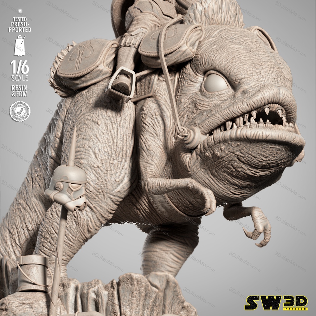 SW3D 星球大战 曼达洛人