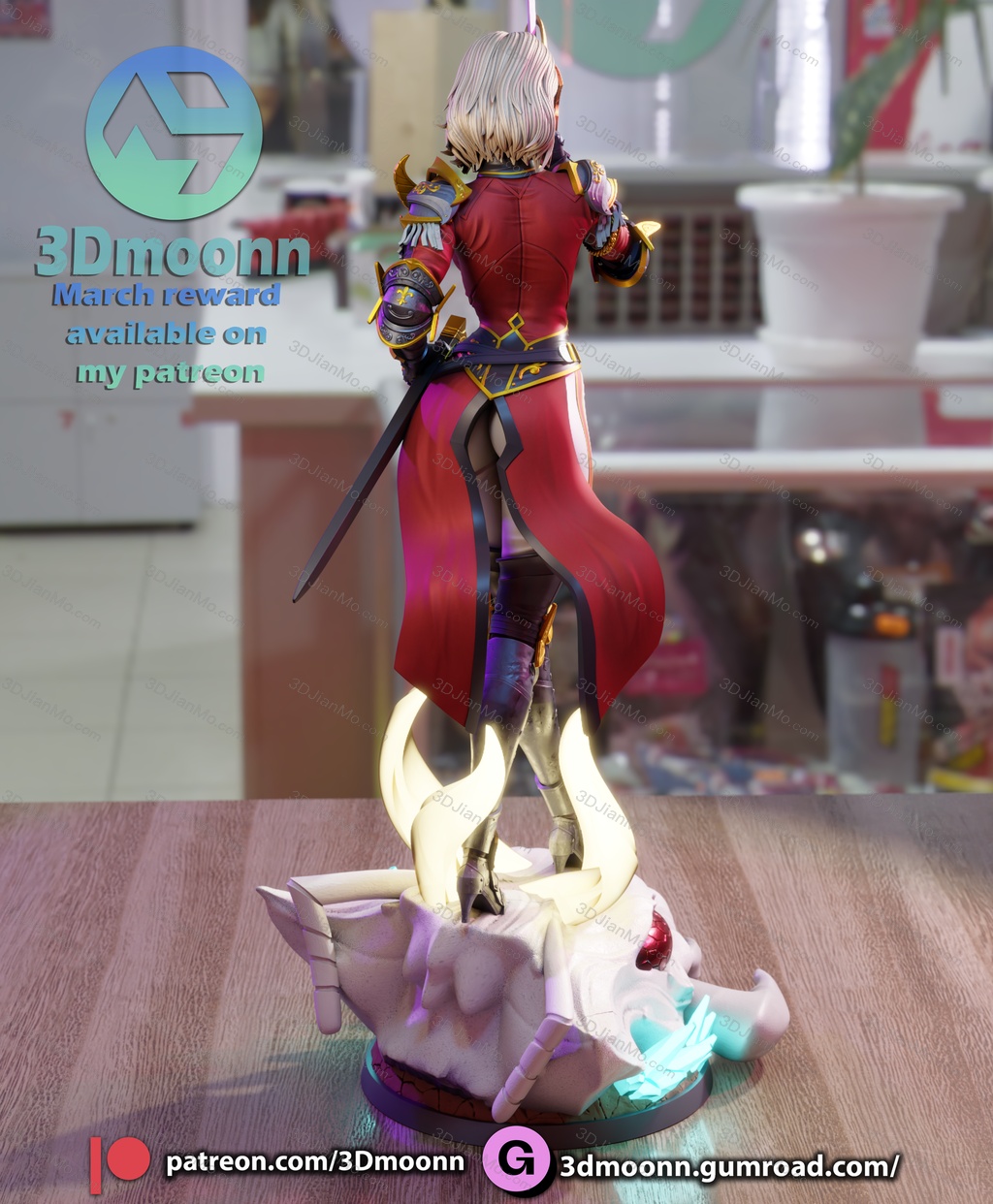 3Dmoonn 我独自升级 车慧怡