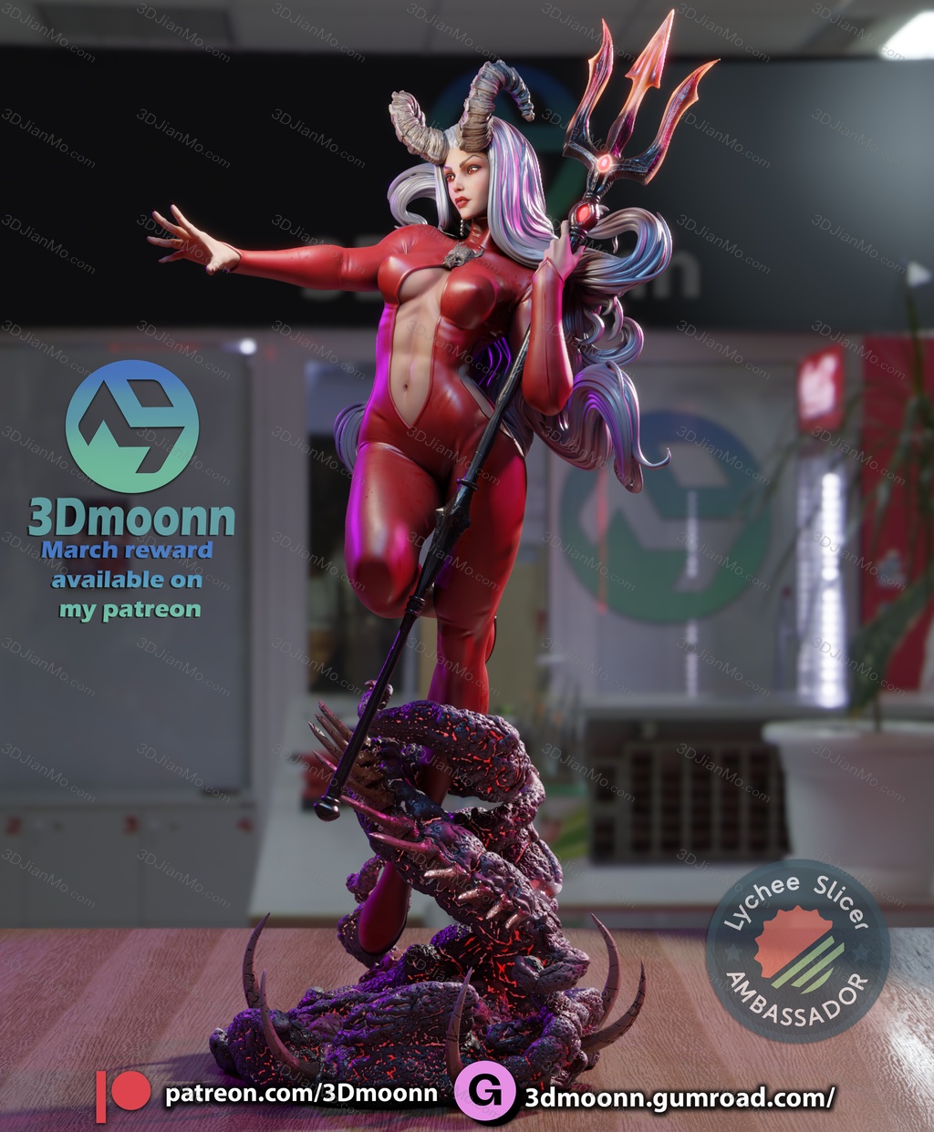 3Dmoonn 漫威 萨塔娜