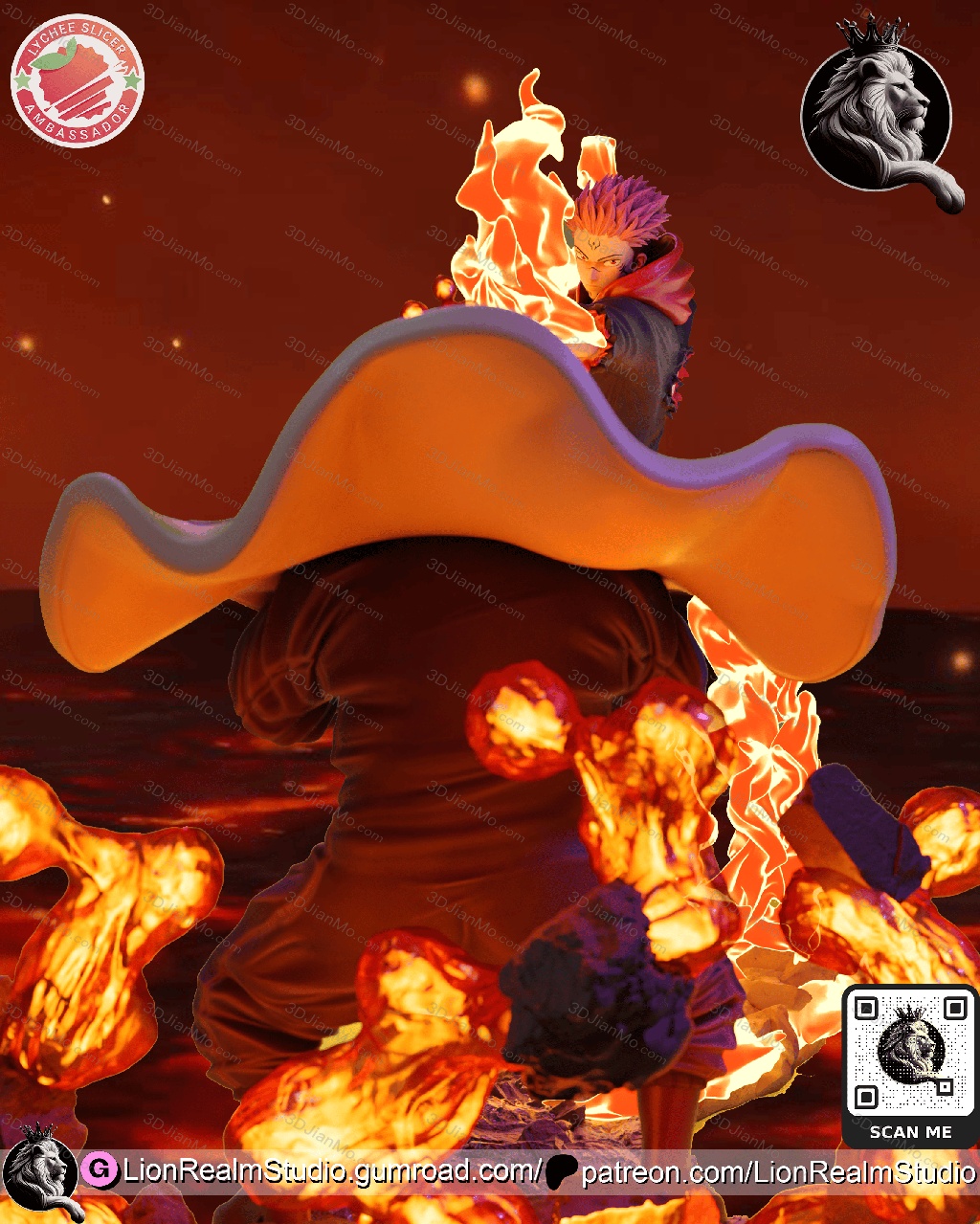 LionRealm 咒术回战 漏瑚