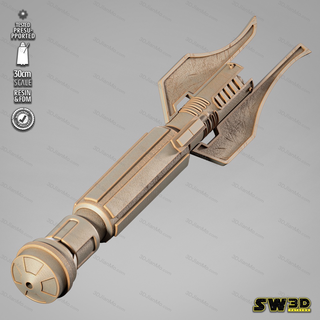 SW3D 星球大战 达斯·塞昂的光剑