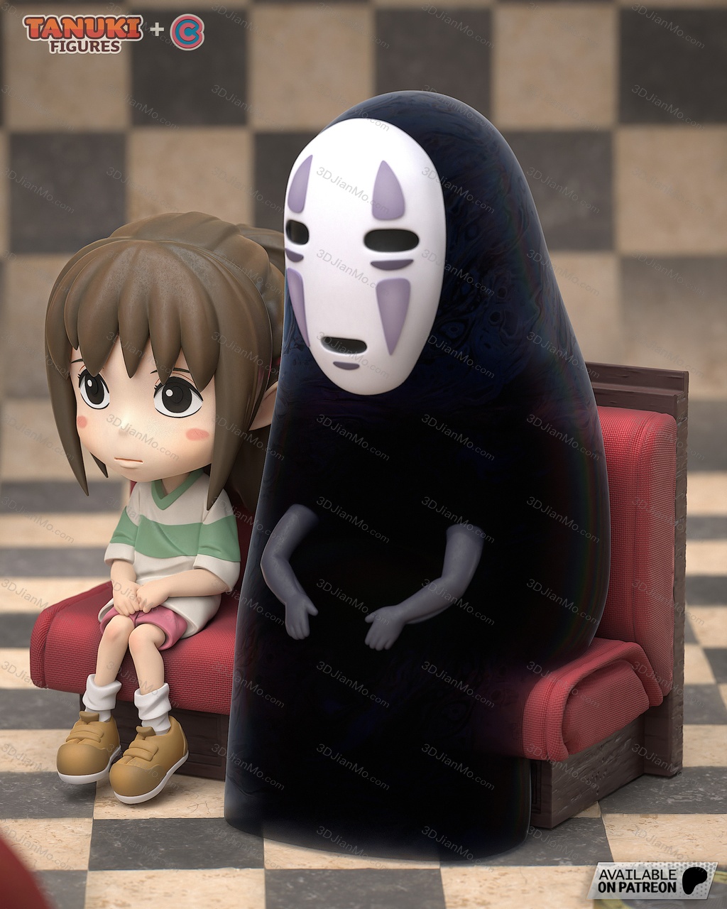 Tanuki Figures 千与千寻 千寻