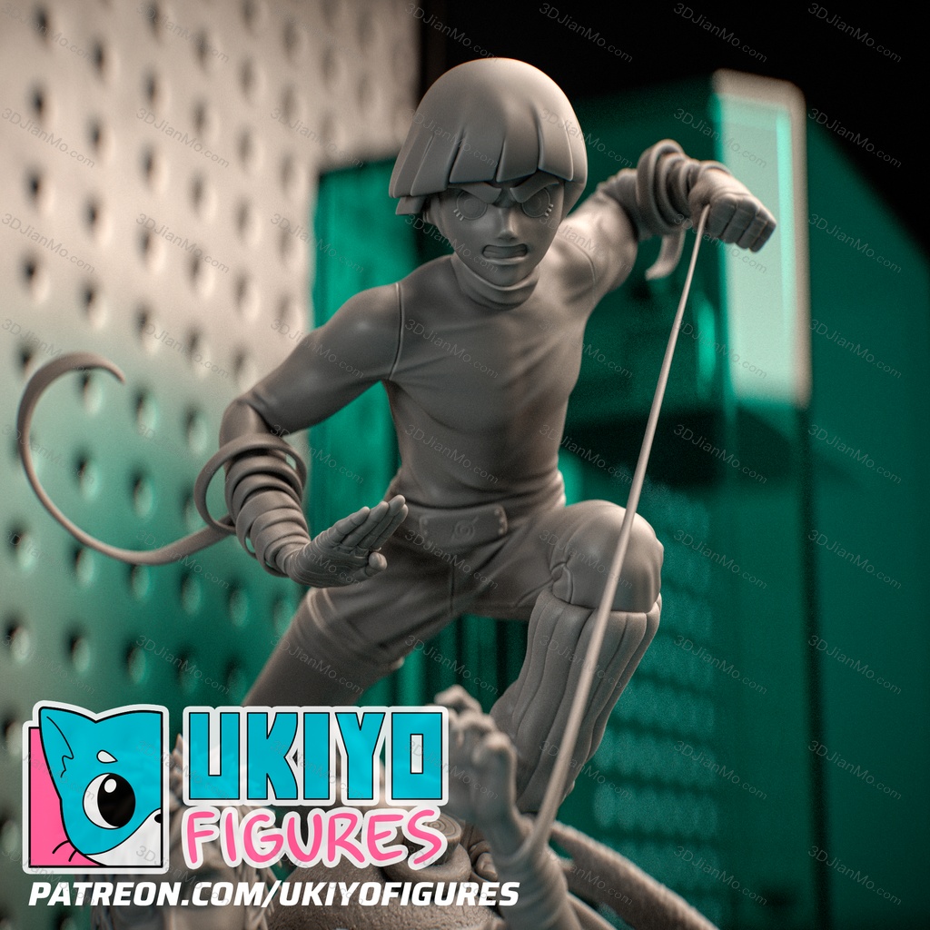 火影忍者 李洛克vs我爱罗