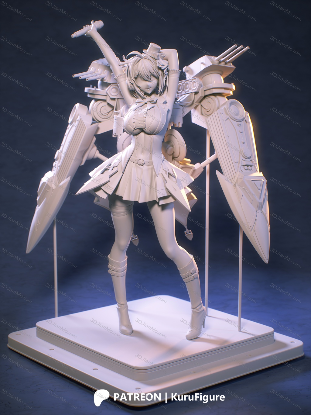 Kuru Figure 碧蓝航线 巴尔的摩