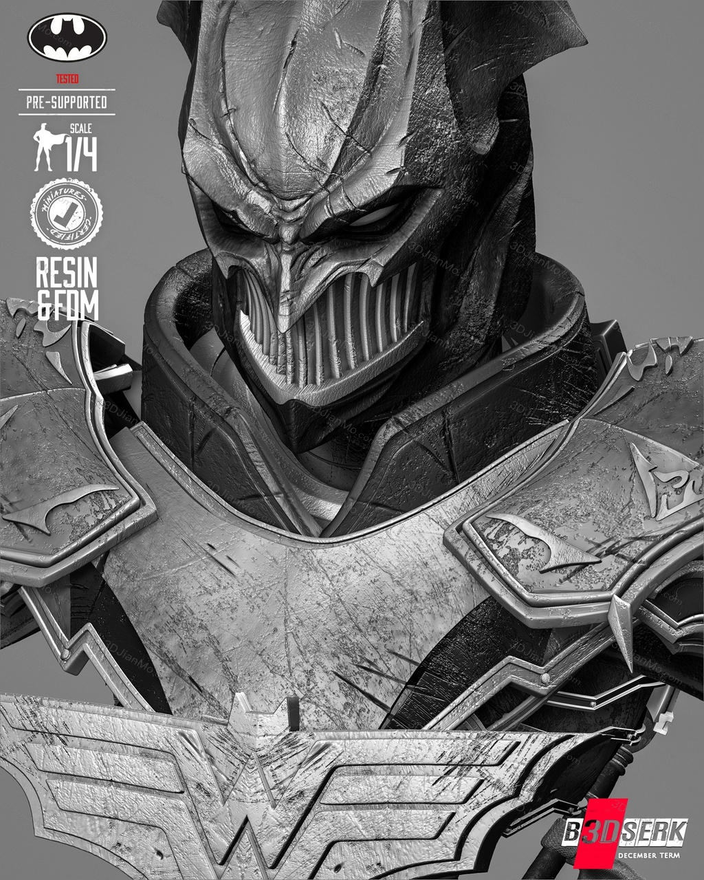 B3DSERK DC漫画 无悯铁腕