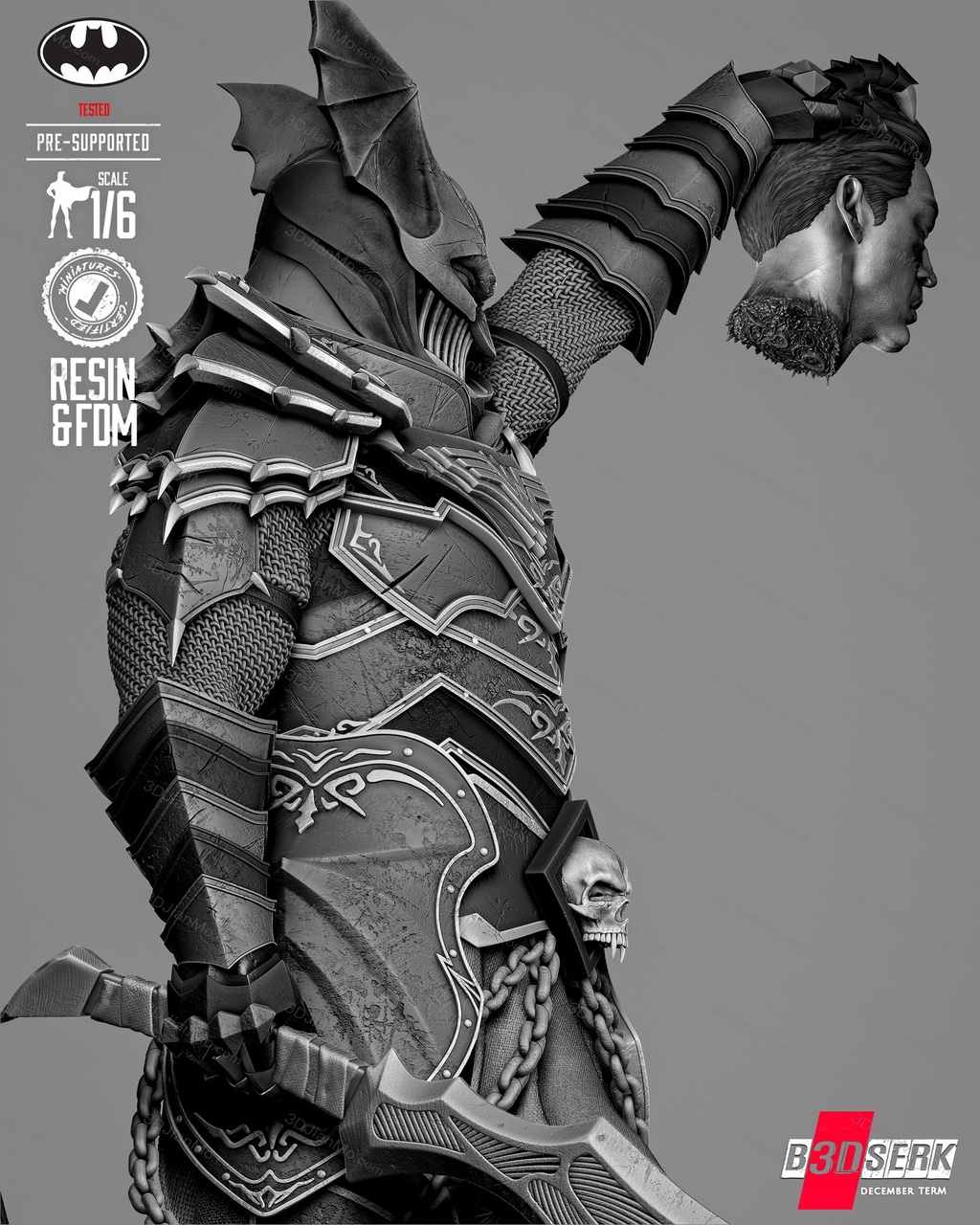 B3DSERK DC漫画 无悯铁腕