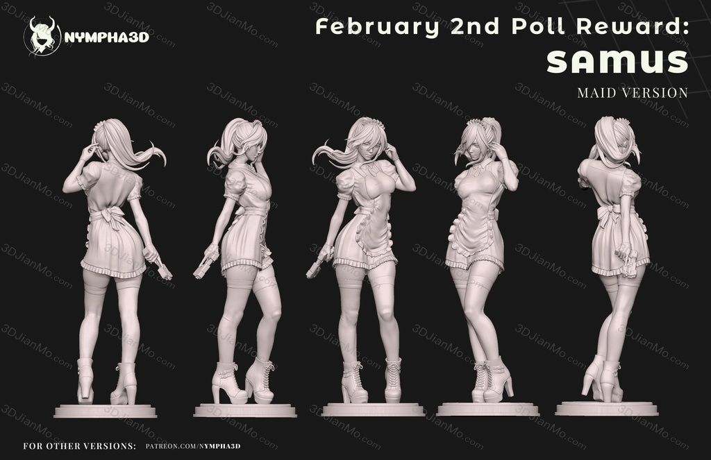 NYMPHA 3D 银河战士 萨姆斯·阿兰