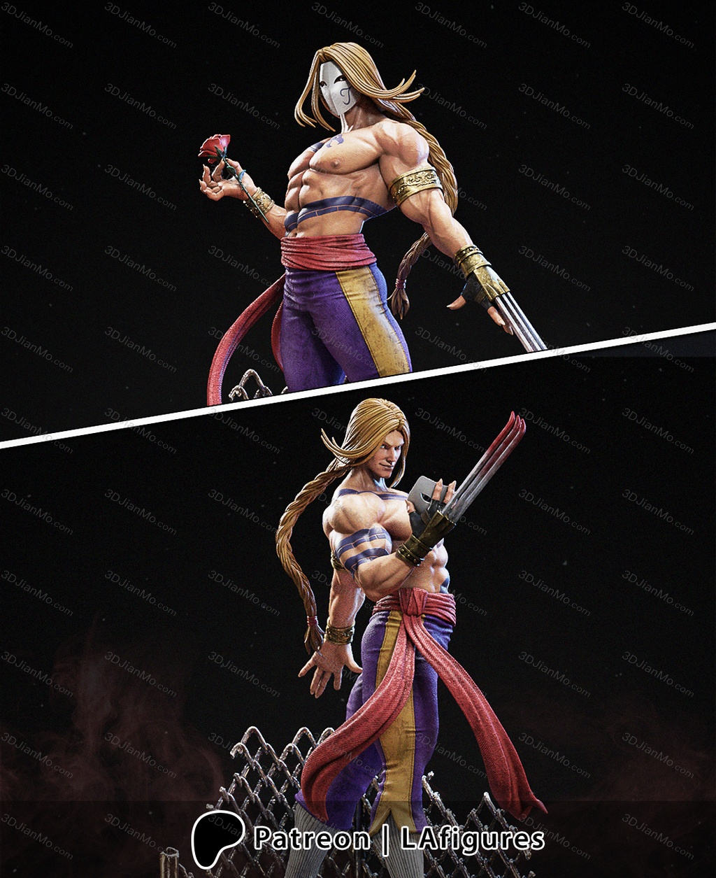 L.A Figures 街头霸王 维加