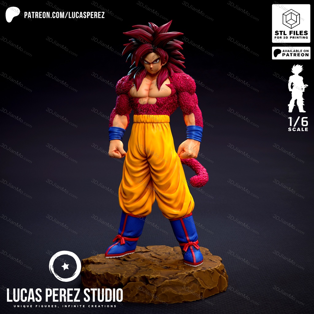 Lucas Perez 龙珠 悟空超级赛亚人第4形态