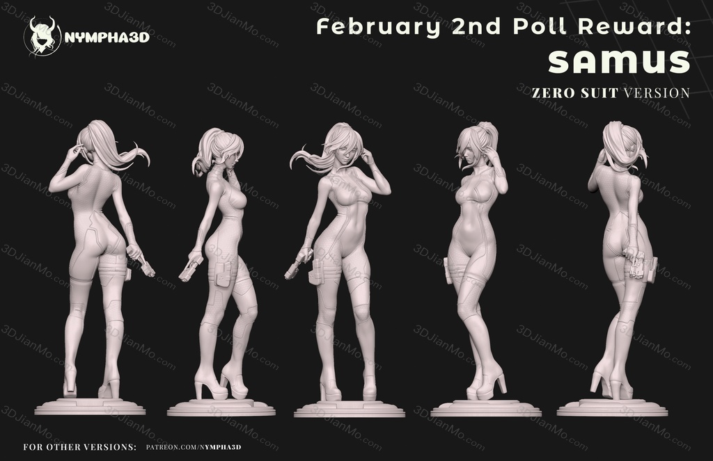 NYMPHA 3D 银河战士 萨姆斯·阿兰