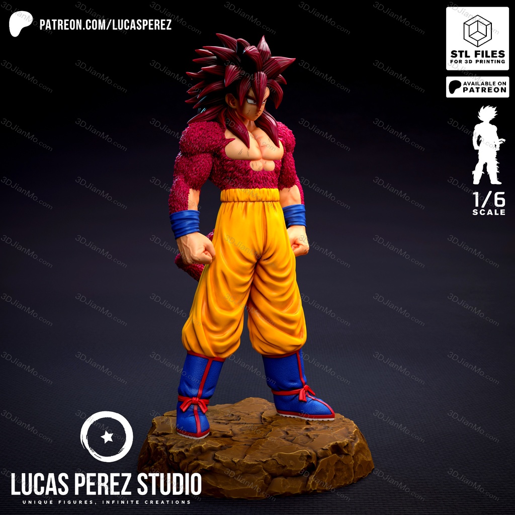 Lucas Perez 龙珠 悟空超级赛亚人第4形态