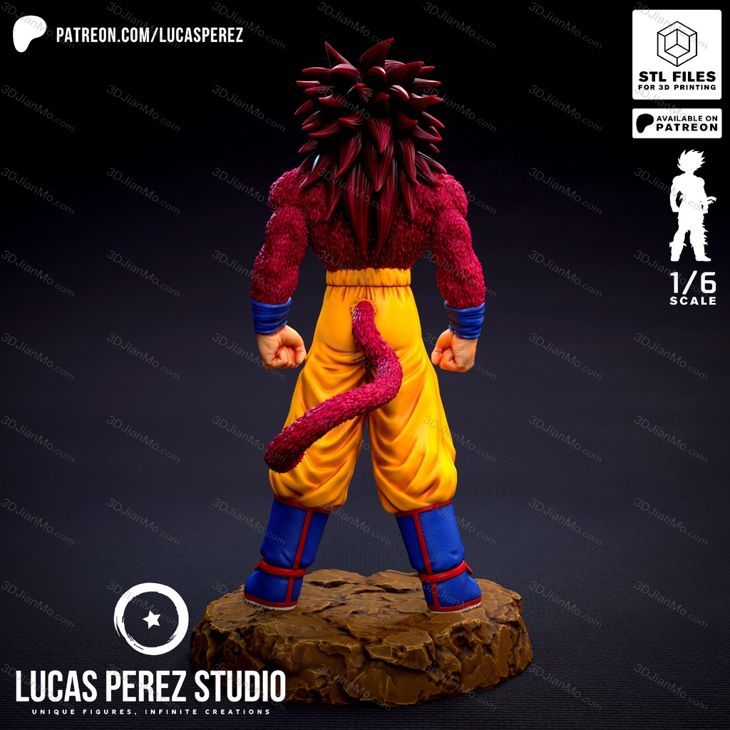 Lucas Perez 龙珠 悟空超级赛亚人第4形态