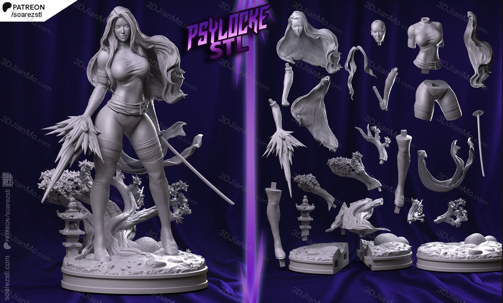 Soarez3D 漫威 灵蝶