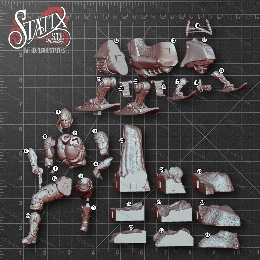 STATIX 特种部队 扎坦