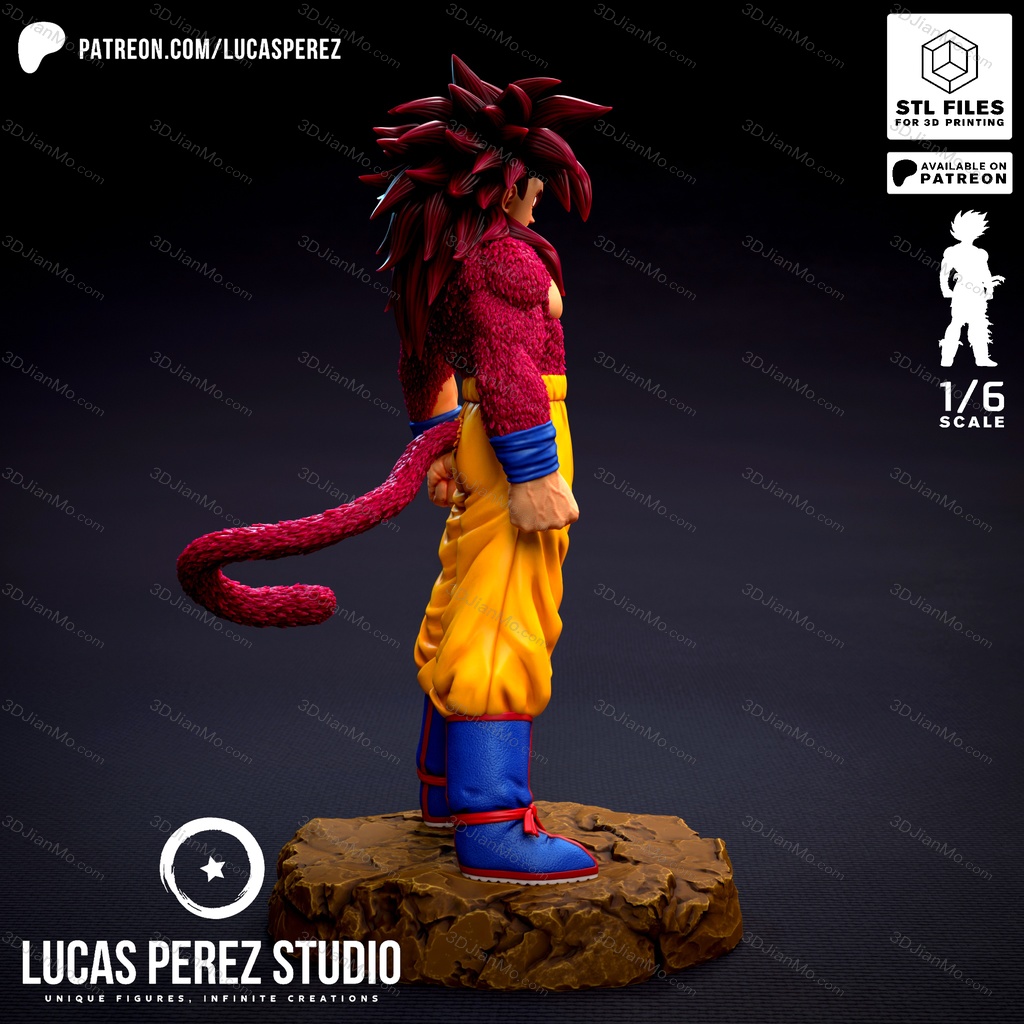 Lucas Perez 龙珠 悟空超级赛亚人第4形态