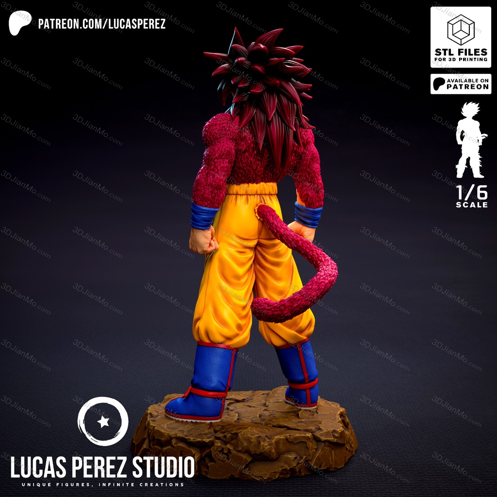 Lucas Perez 龙珠 悟空超级赛亚人第4形态